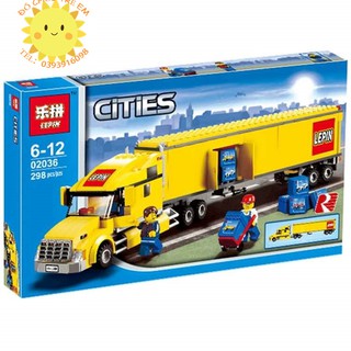 Lego City 3221 (CÓ SẴN) Xe Công Chở Hàng Lepin 02036