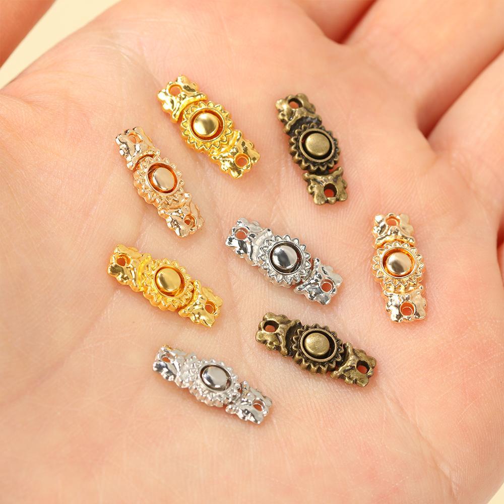 Set 4 Khóa Thắt Lưng 15mm Bằng Kim Loại Dành Cho Búp Bê