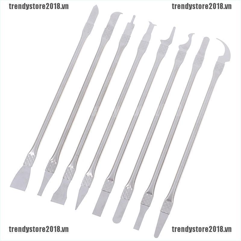 TREND 8 in 1 Mobile Phone laptop LCD Chip CPU Separation Glue Removal Crowbar tool