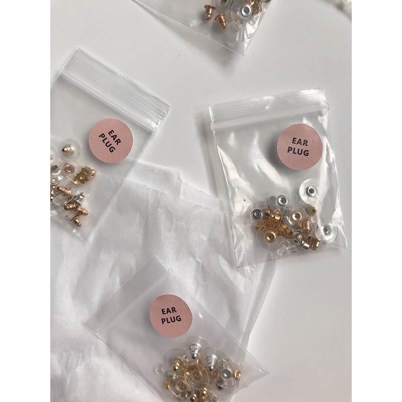 Túi đựng chốt khuyên đủ mẫu và màu