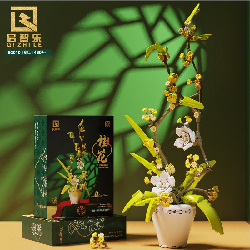 ◄№☃Mô Hình Đồ Chơi Lắp Ráp Lego Hình Hoa Mộc Lan 92010