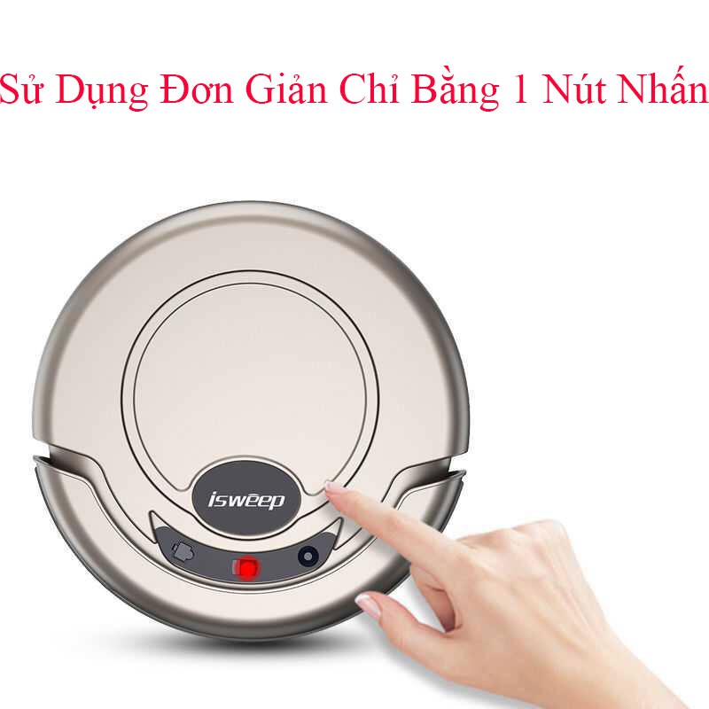 { HÀNG CHÍNH HÃNG} ROBOT Hút Bui ,Lau Nhà Thông Minh ISWEEP - S320 Kết Hợp 3 Trong 1, Hút Bụi ,Lau Nhà ,Quét Nhà (Đ18)