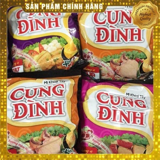 1 gói mì tôm cung đình 80g thịt hầm nấm/ sườn heo hầm măng
