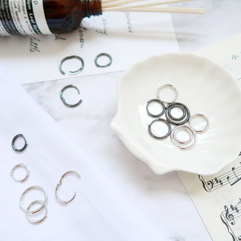 Khuyên Tai Hình Tròn Cá Tính Độc Đáo Cho Nữ