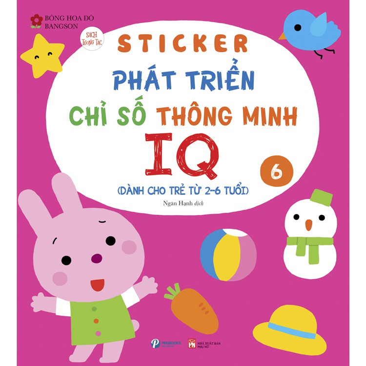 Sách - Sticker phát triển chỉ số thông minh
