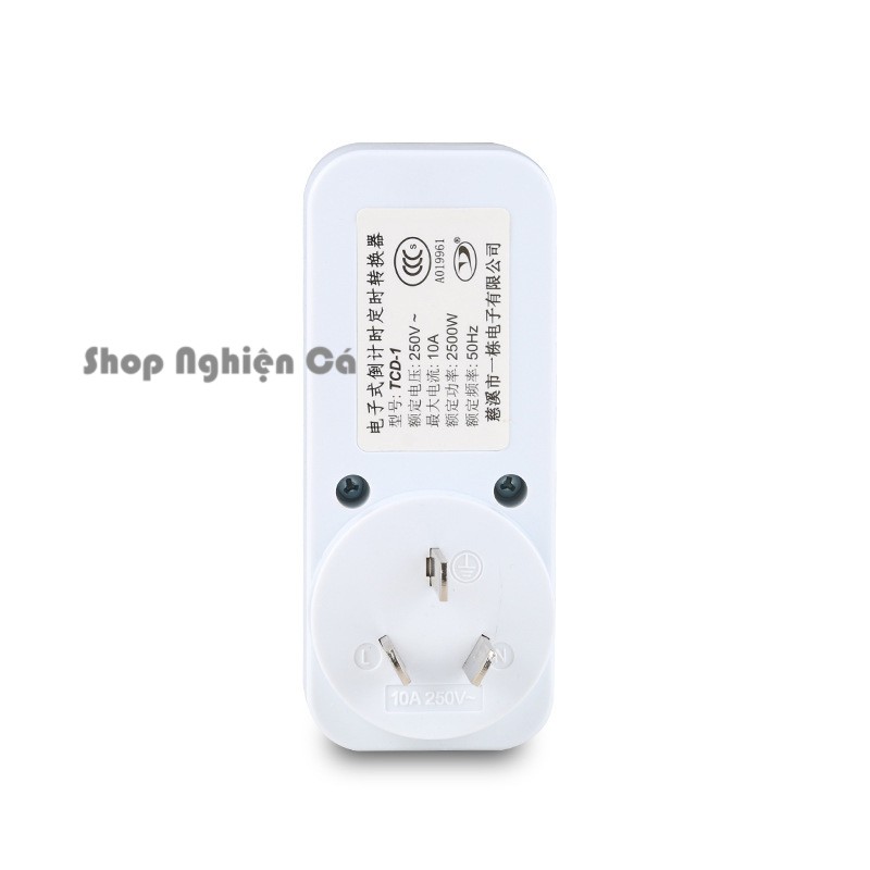 Ổ Cắm Hẹn Giờ Tắt | Hẹn giờ máy bơm nước và các thiết bị điện 6 mốc thời gian