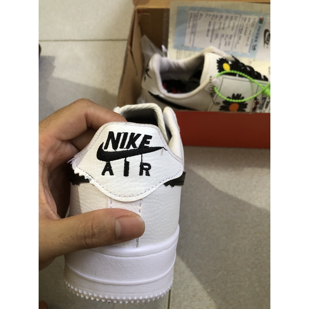 Giày Thể Thao Nam Nữ- Giày Nike Jordan - Giày Nike Trắng Hoa Cúc Sơn Đế Cổ Thấp Thời Trang | BigBuy360 - bigbuy360.vn