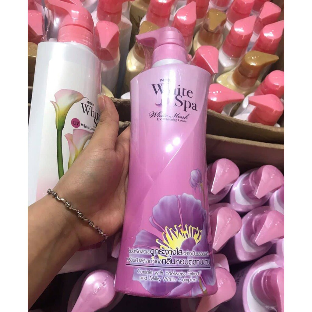 Sữa dưỡng thể White Spa White Musk Lotion Thái Lan 500ml - Hương xạ hương | BigBuy360 - bigbuy360.vn