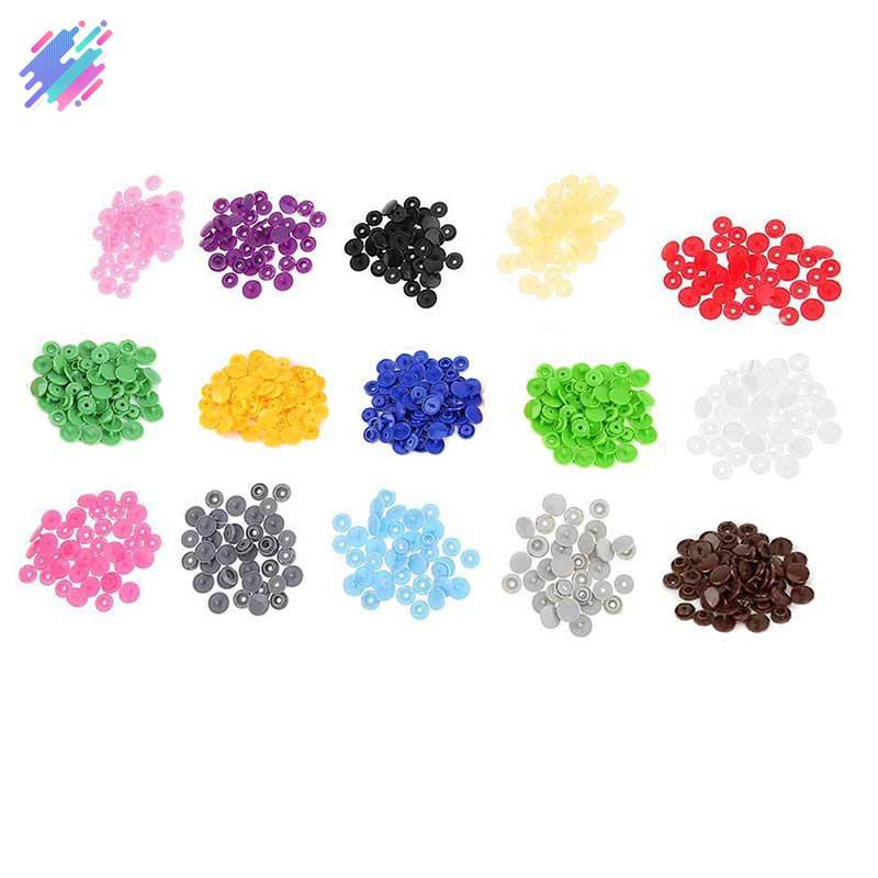 Máy bấm nút + 150 nút 1.2cm bằng nhựa chất lượng cao