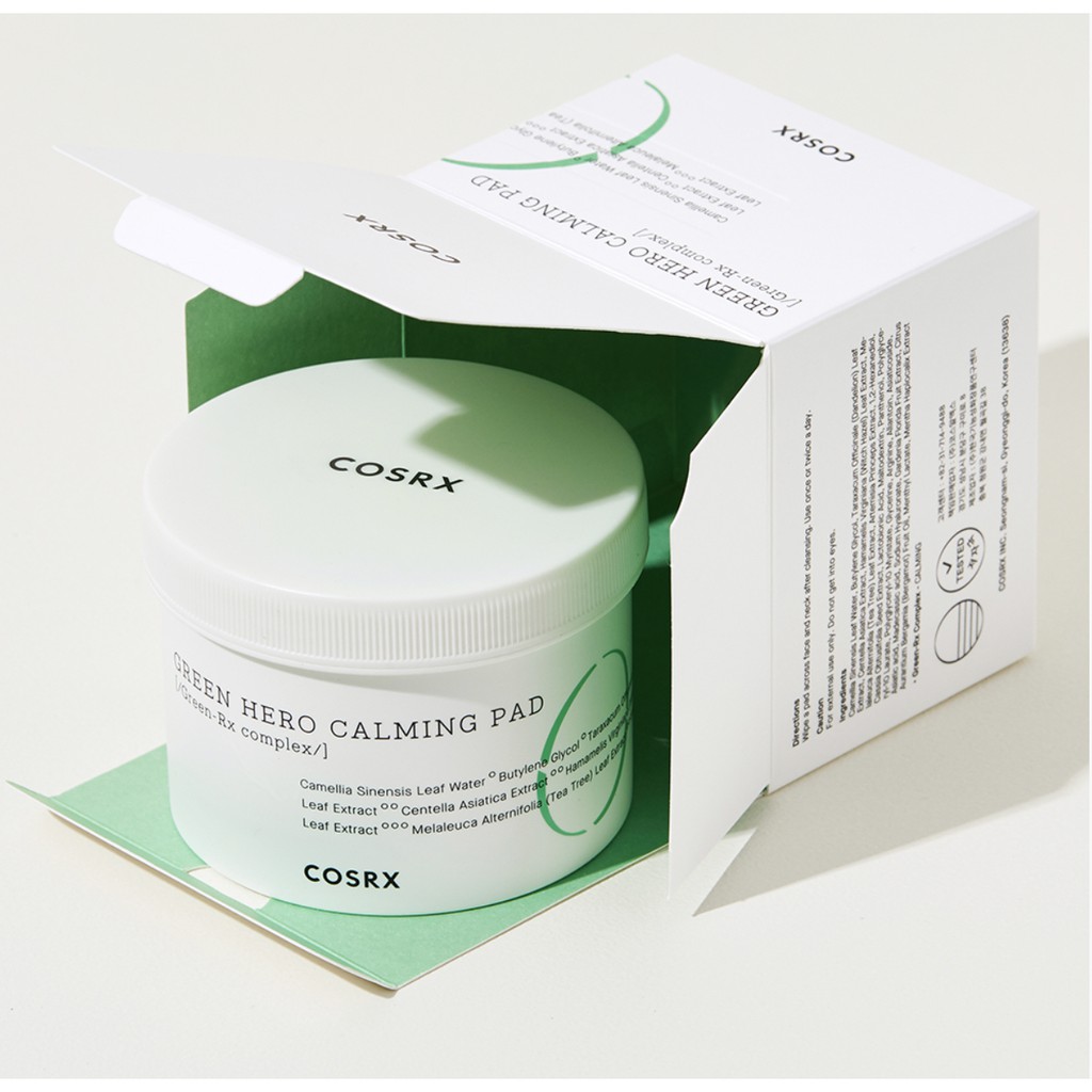 Miếng tẩy da chết Cosrx One Step Green Hero Calming Pad