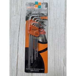 Bộ lục giác 9 cây bông mai dài century chính hãng