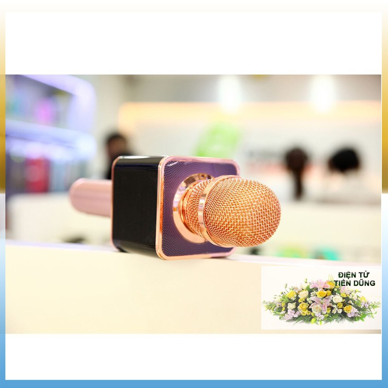 [Mã ELHACE giảm 4% đơn 300K] Mic Bluetooth Karaoke Kiêm Loa YS11 Âm Thanh Và Hút Mic Tốt