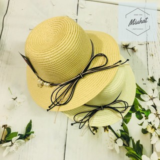 Nón cói vành nhỏ đi biển nhiều mẫu