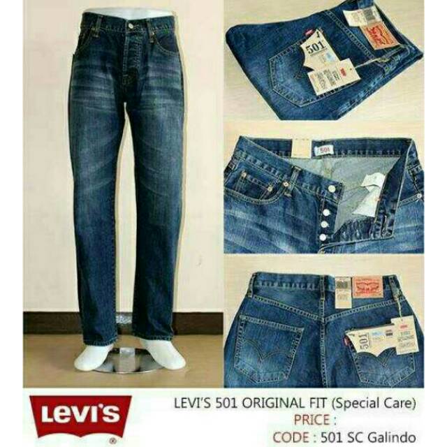 Quần Jean Dài Levis 501 Nhập Khẩu Từ Mỹ