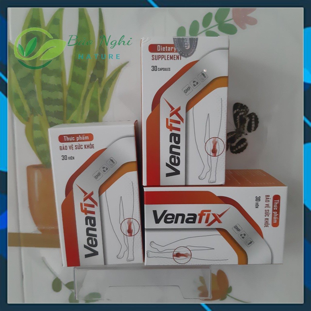 [COMBO 3 HỘP] VIÊN UỐNG VENAFIX - Phòng Ngừa Suy Giảm Tĩnh Mạch Chống Chuột Rút Cho Bắp Chân Khỏe Mạnh - HỘP 30 VIÊN | BigBuy360 - bigbuy360.vn