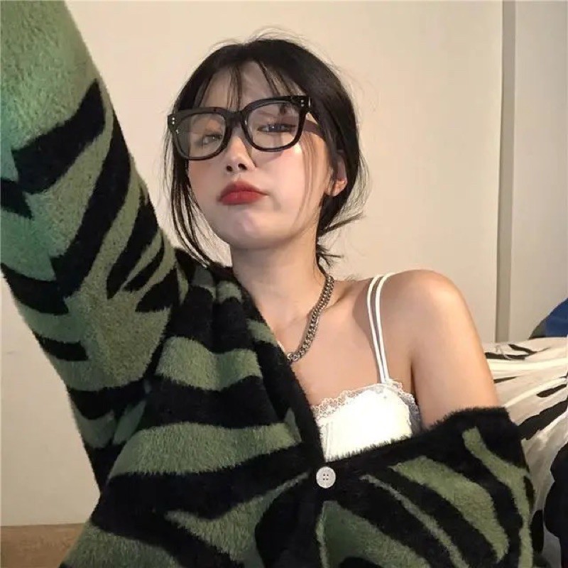 [ORDER TAOBAO] CARDIGAN VẰN XANH LÁ HOTTREND | BigBuy360 - bigbuy360.vn