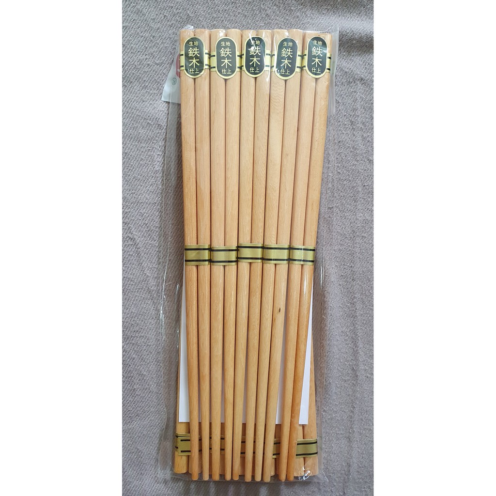 10 Đôi Đũa Gỗ Cao Cấp