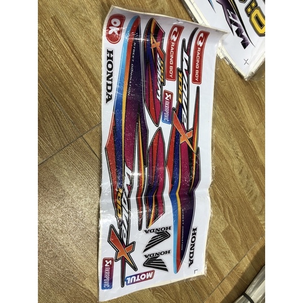 Tem độ thể thao xe WAVE 100-110 (3 lớp ) cực đẹp giá rẻ