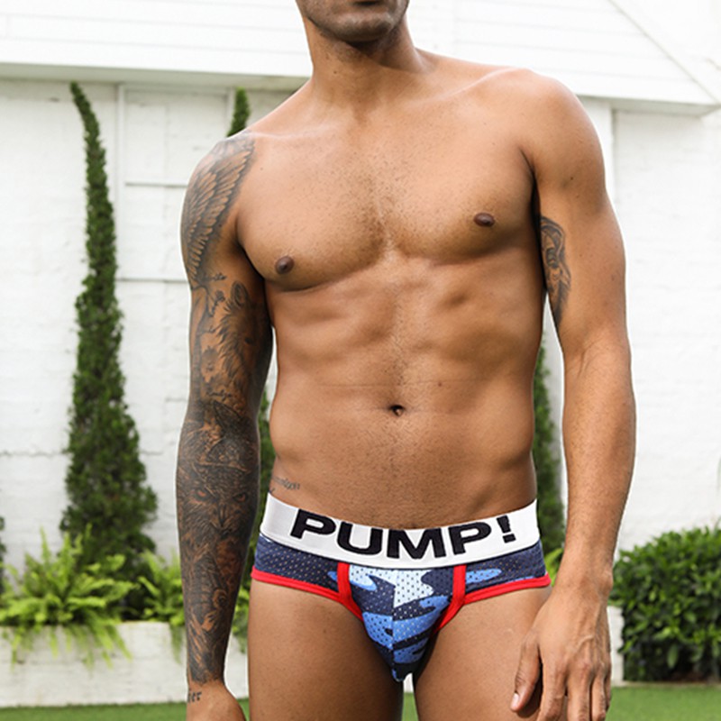 Quần lót ORLVS PI187 thoáng khí họa tiết rằn ri cho nam