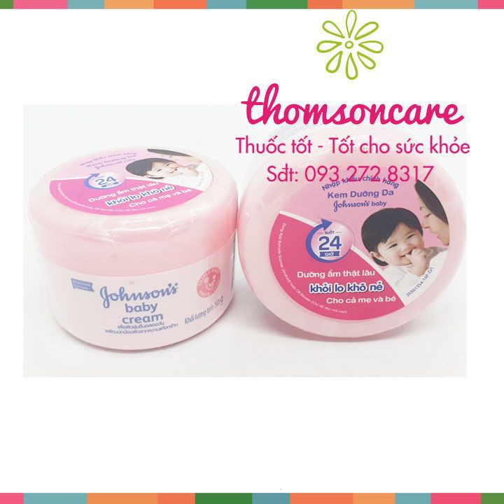 Kem dưỡng ẩm Gohnsons Baby Cream - Dưỡng ẩm cho da Chính hãng