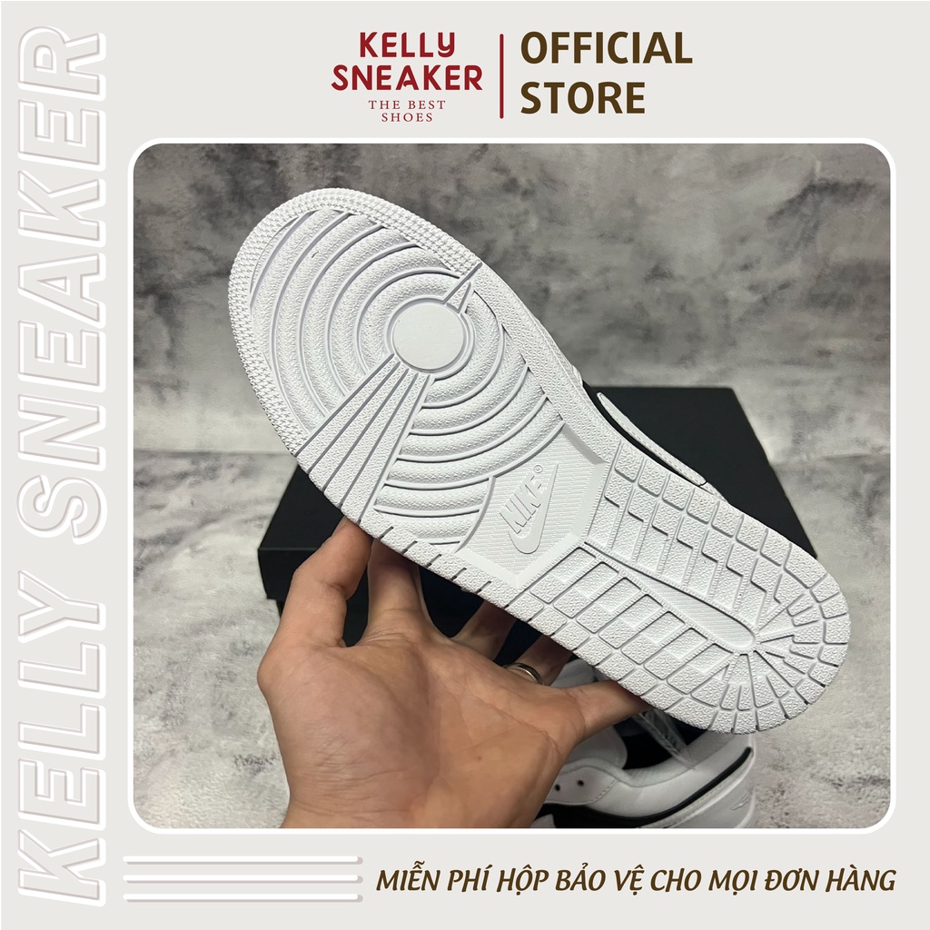 Giày Sneaker Jordan 1 Low Panda Trắng Đen - Bản Tiêu Chuẩn