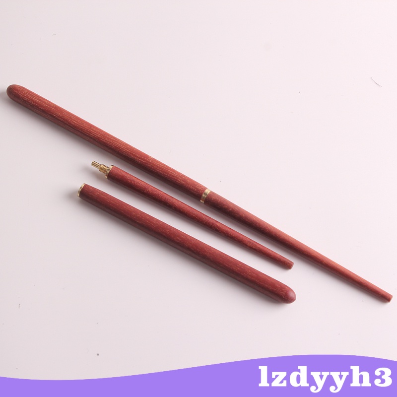 [In stock] Foldable Chopsticks Travel Cutlery Set Rosewood Chopsticks Gift Carry Bag