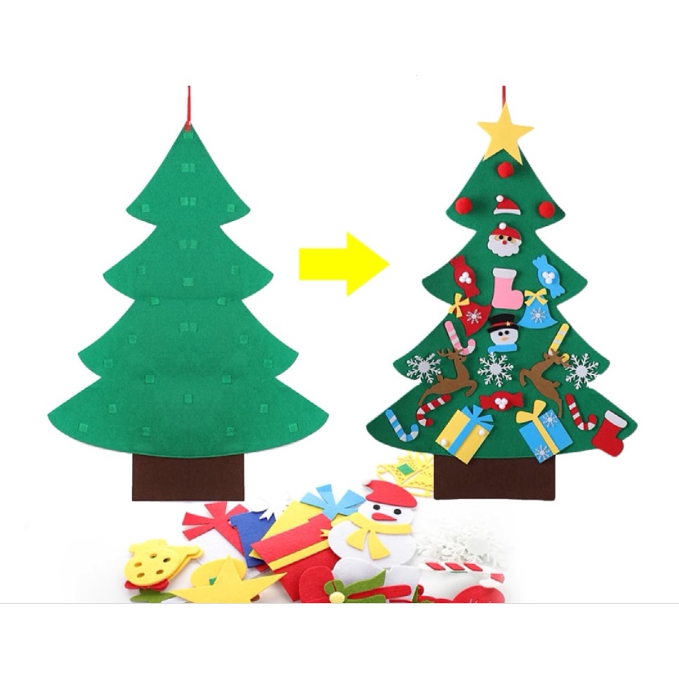 Cây thông vải, cây noel giáng sinh cute xinh xắn