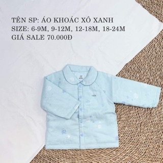 Săn sale nous áo khoác xô 9-12m