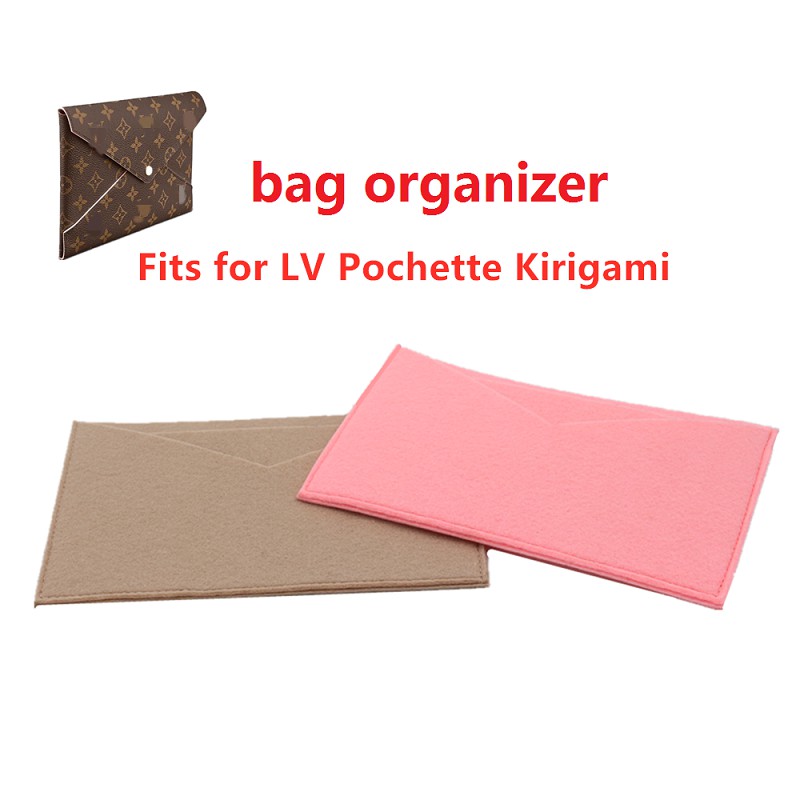 Lót túi giữ form lv kirigami accessories multi pocket bag organiser insert Túi xách Trọn gói Túi mật Gói thu thập Túi dọn dẹp