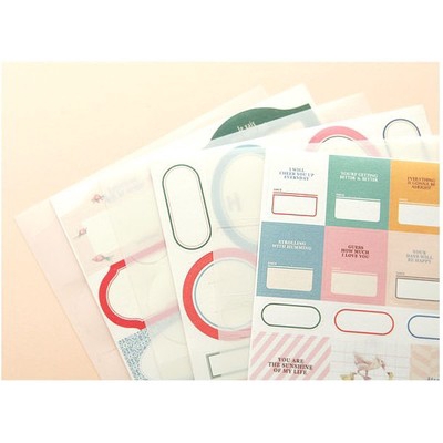 Set 11 sticker ICONIC LABELING PACK