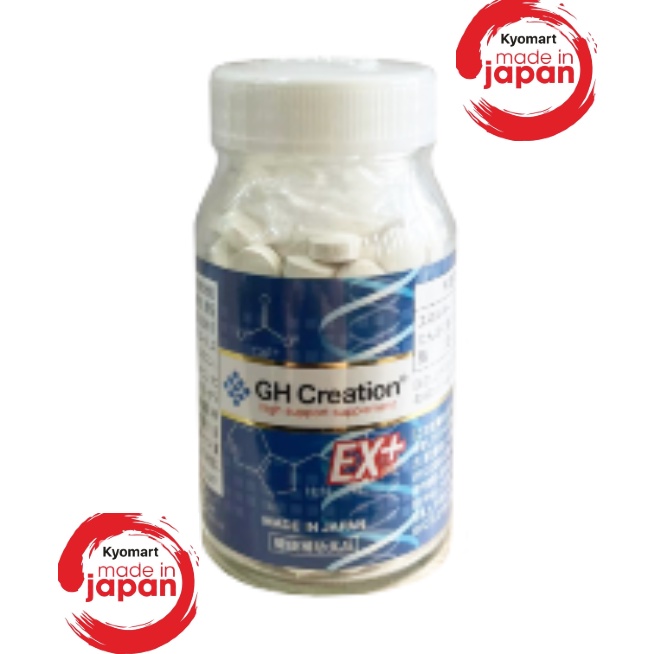 Tăng Chiều Cao GH Creation EX+ 270 viên - Canxi Cá Tuyết Chắc Khoẻ Xương Nhật Bản