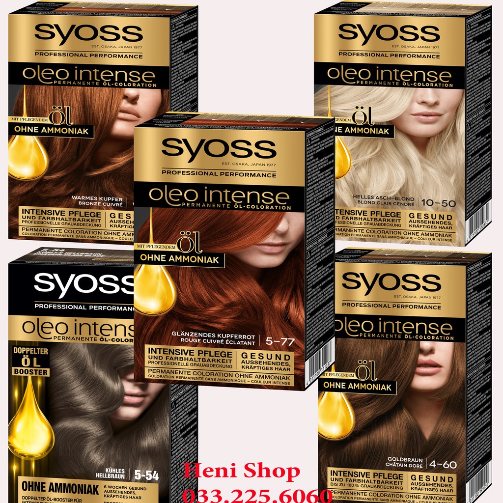 [Hàng Đức] Thuốc Nhuộm Tóc Syoss