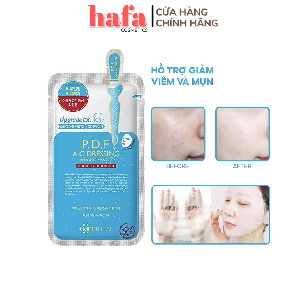 Combo 10 gói Mặt Nạ Dưỡng Trắng Da, Giảm Mụn, Tái Tạo, Phục Hồi Da Mediheal