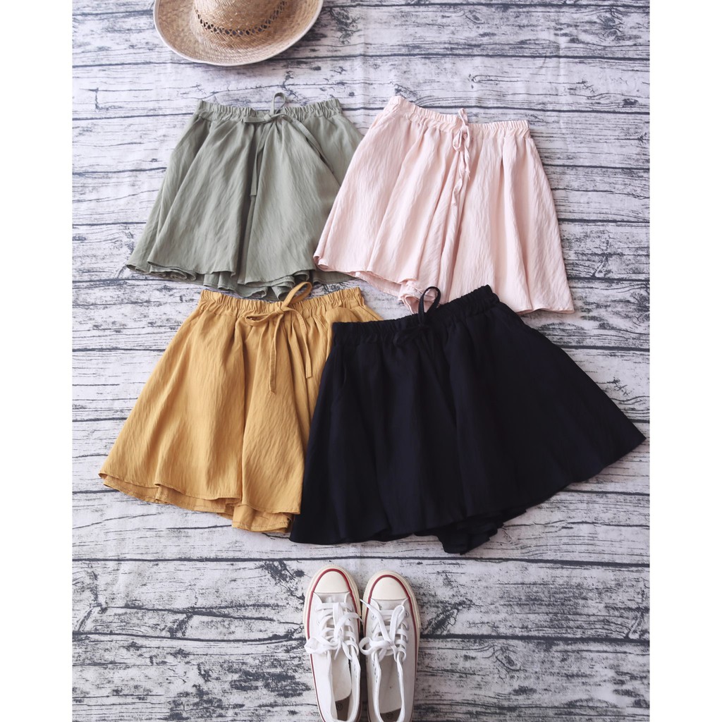 QUẦN GIẢ VÁY DÁNG XÒE CẠP CHUN | BigBuy360 - bigbuy360.vn