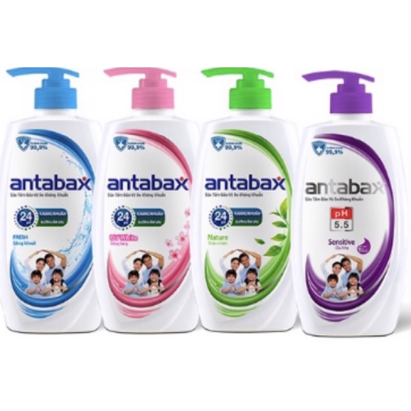 sữa tắm bảo vệ da Antabax chai 900ml