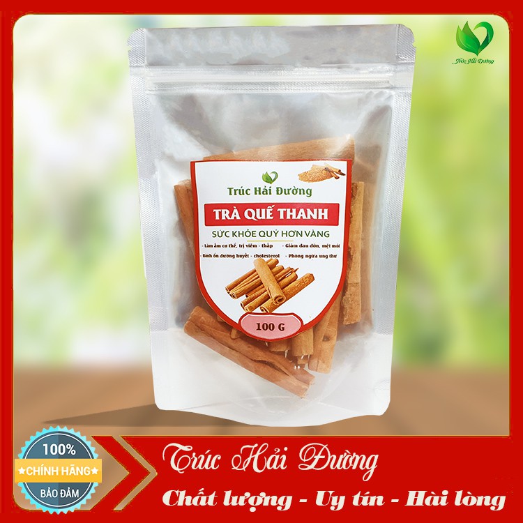 ✅[HÀNG CAO CẤP] Trà Quế Thanh Loại Thượng Hạng 100g Pha Trà Cam Quế Táo Đỏ Lưu Thông Tuần Hoàn, Khí Huyết Và Ấm Chân Tay