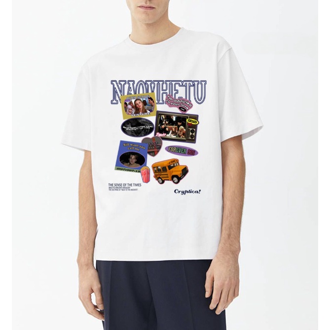 Áo Thun Tay Lỡ Unisex Form Rộng Forever 90s