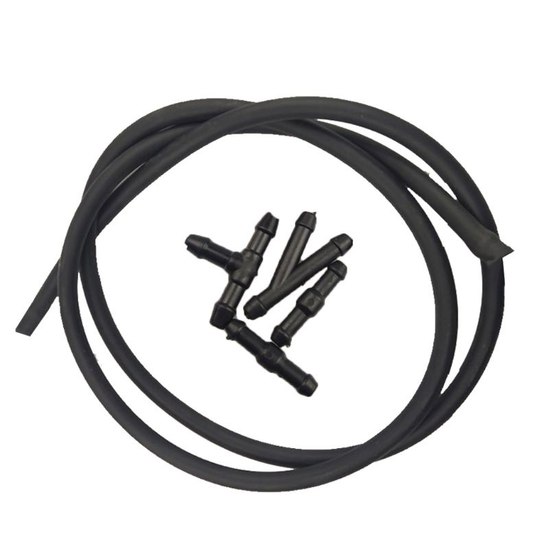 5 Đầu Nối Ống Cao Su Vệ Sinh Kính Chắn Gió Xe Hơi Tiện Dụng
