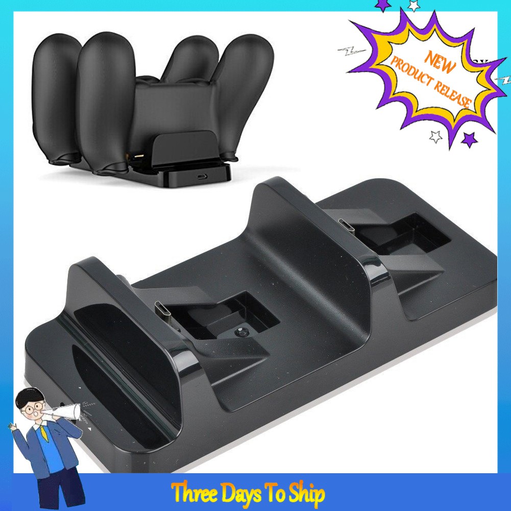 Đế Sạc Đôi Usb Cho Tay Cầm Chơi Game Ps4