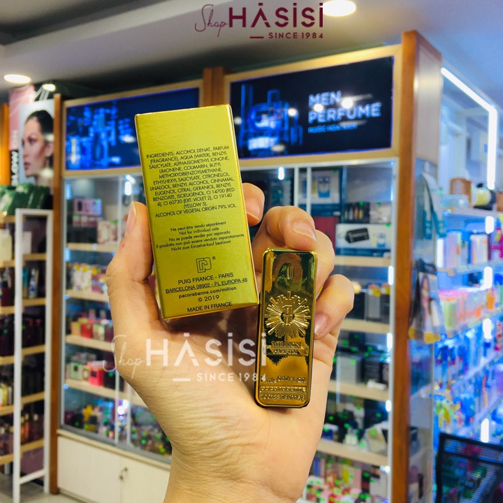 Nước Hoa Mini Nam PACO RABANNE - 1 Million Parfum EDP 5ml