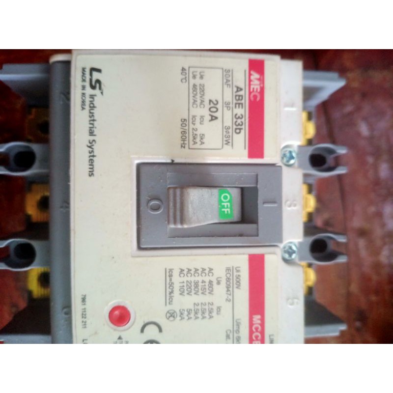 Aptomat / Magnetic contactors ( CB)/cầu dao/công tắc chống giật