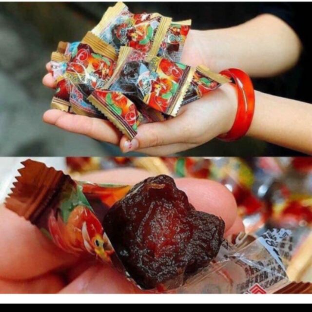 Một gói xí muội ô mai mận cánh chỉ Jiayingzi Đài Loan gói 500g