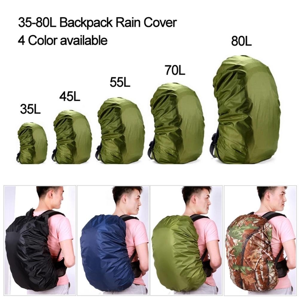 Vỏ Bọc Balo Chống Thấm Nước Mưa 35-80L Thích Hợp Cho Các Hoạt Động Ngoài Trời