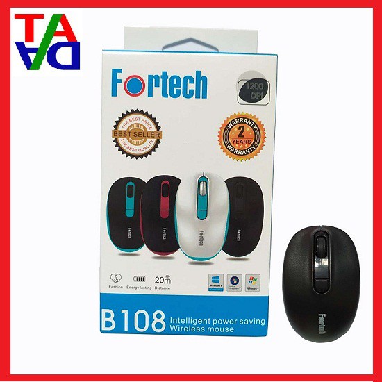 Chuột không dây Fortech B108 chính hãng - Bảo hành 24 tháng