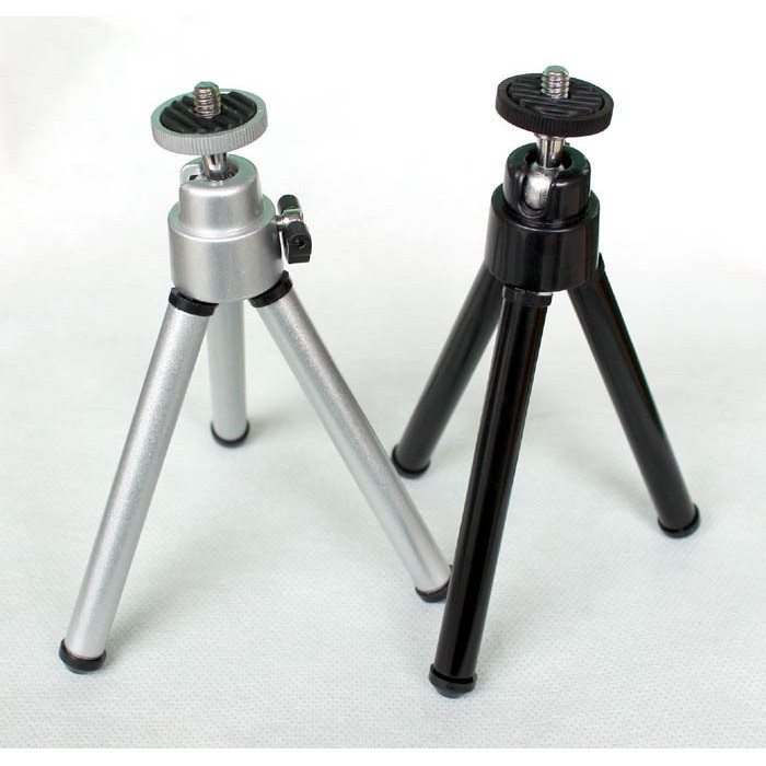 Tripod 3 Chân Mini Tripod Mini Dùng Cho Điện Thoại Máy Ảnh Nhỏ Tặng Kẹp Điện Thoại