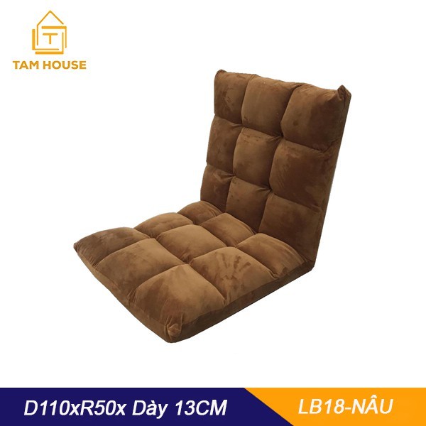 Ghế lười cao cấp Tâm House mẫu mới GXG018 loại 18 ô 110cm loại lớn