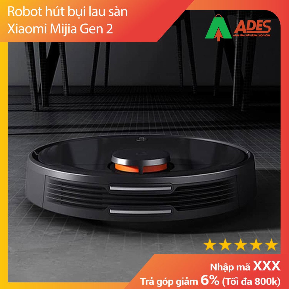 Robot hút bụi lau sàn Xiaomi Mijia Gen 2 (Vacuum Mop P) | BẢO HÀNH CHÍNH HÃNG | GIÁ RẺ BẤT NGỜ