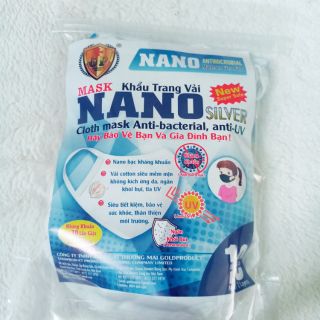 COMBO 10 CÁI KHẨU TRANG NANO CHẤT LƯỢNG GOLDPRODUCT