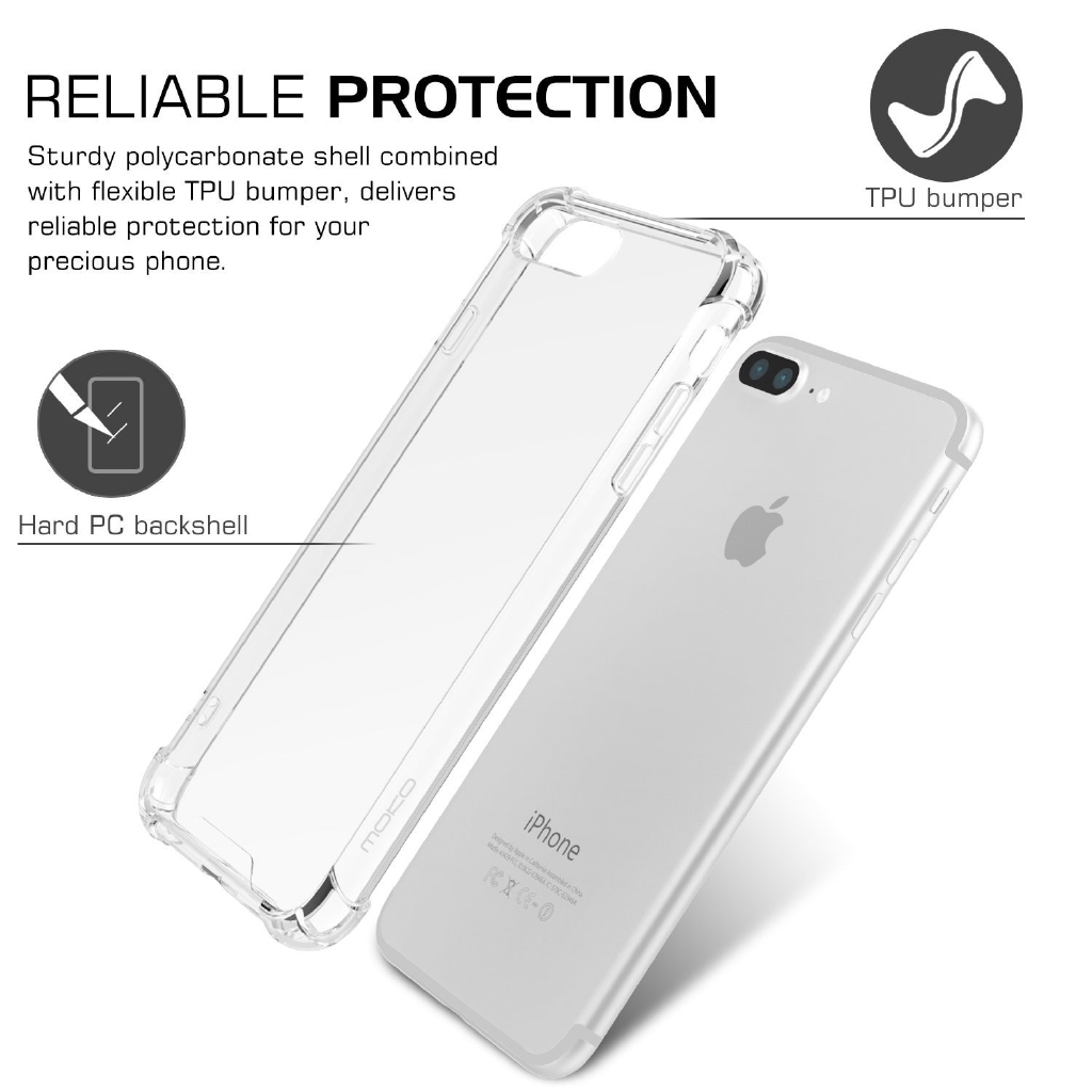 Ốp điện thoại TPU silicon trong suốt siêu mỏng cho iPhone se 2020 6 6s 7 8 Plus XXS MAX 12 mini 11 Pro Max