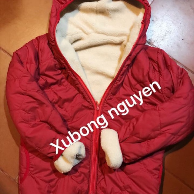 Áo phao chần bông có nón